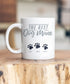 Best Dog Mum Paw Print Ceramic Mug